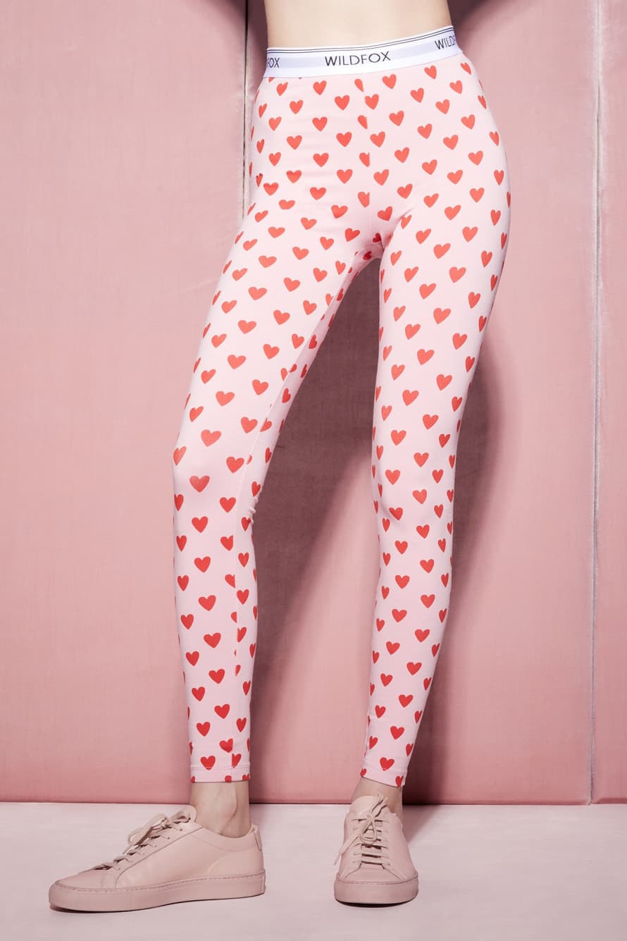 Wildfox Alana Leg Petite Heart Bottoms