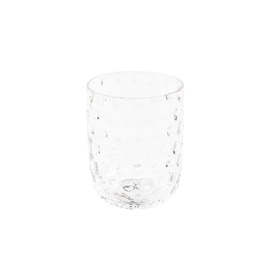 Kodanska 250ml Clear Small Drops Danish Summer Tumbler Water Glass
