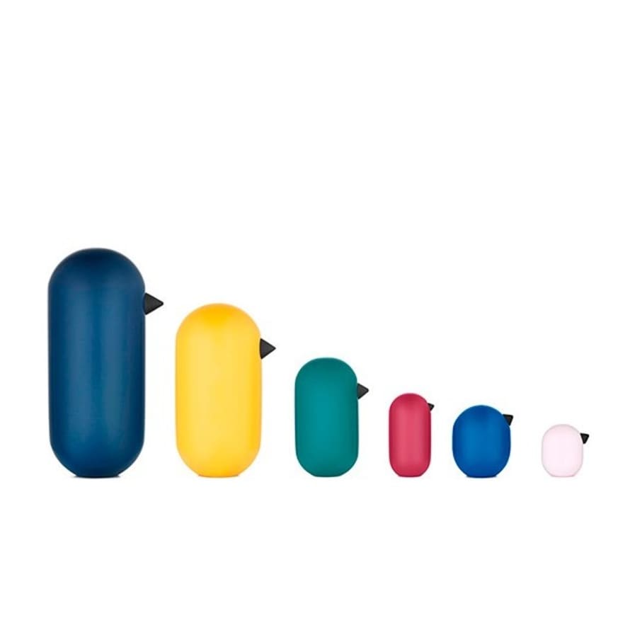 Normann Copenhagen Pack 6 Colorful Little Bird