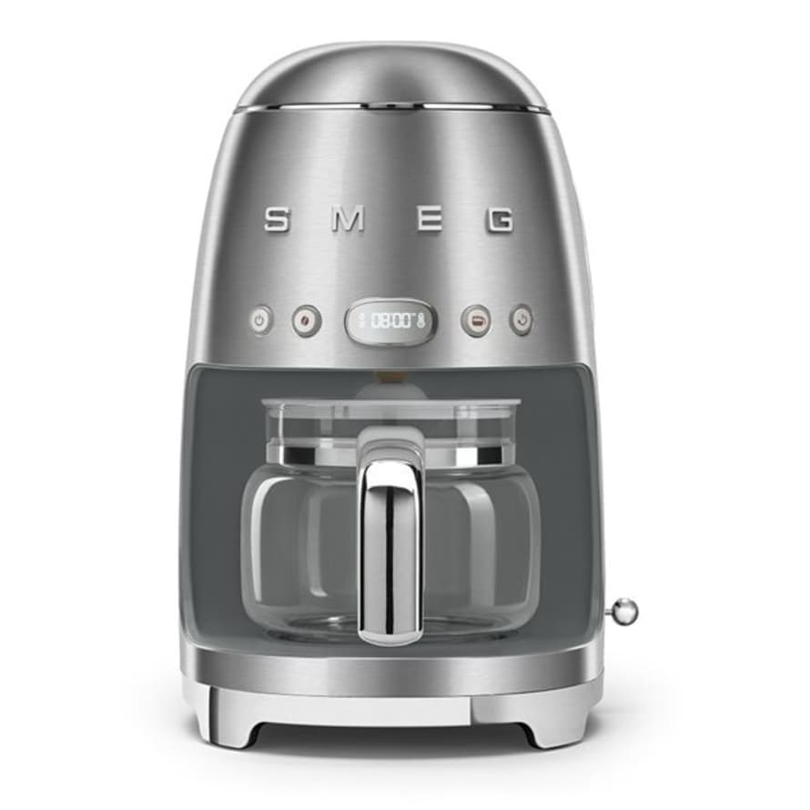 Smeg Cafetera de goteo cromada