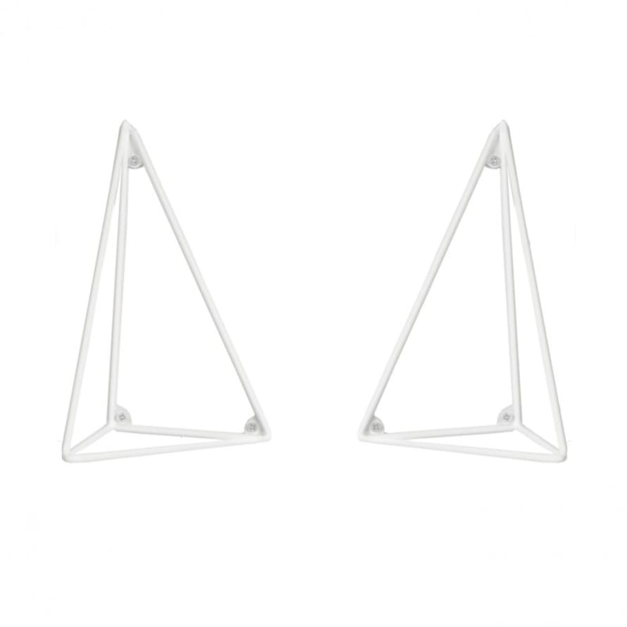 Maze Set of 2 Black Pythagoras Shelf Console