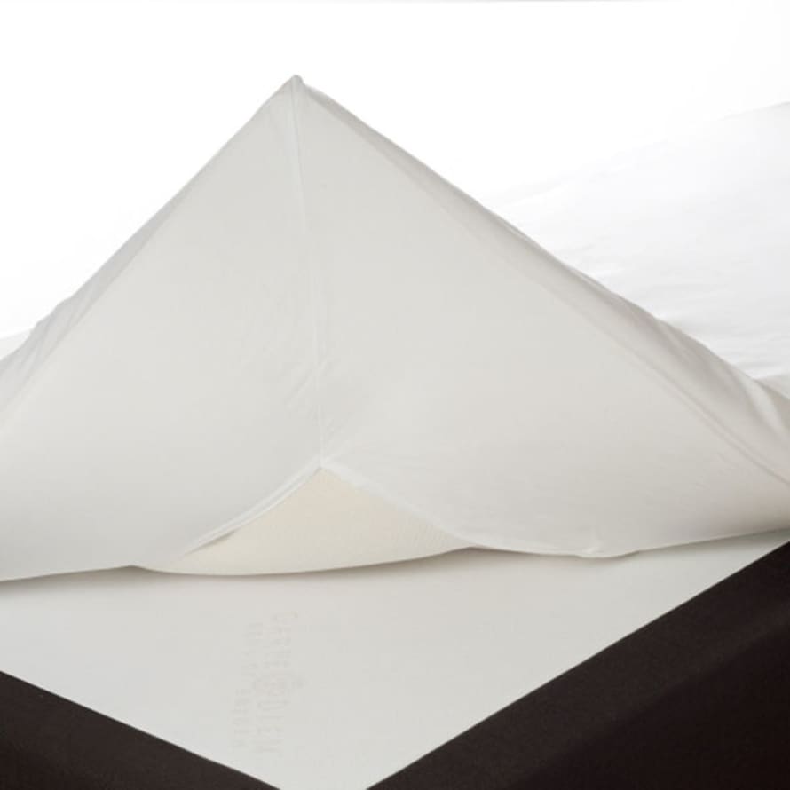 Värnamo of Sweden 90 x 200cm White Satin Organic Envelope Sheet