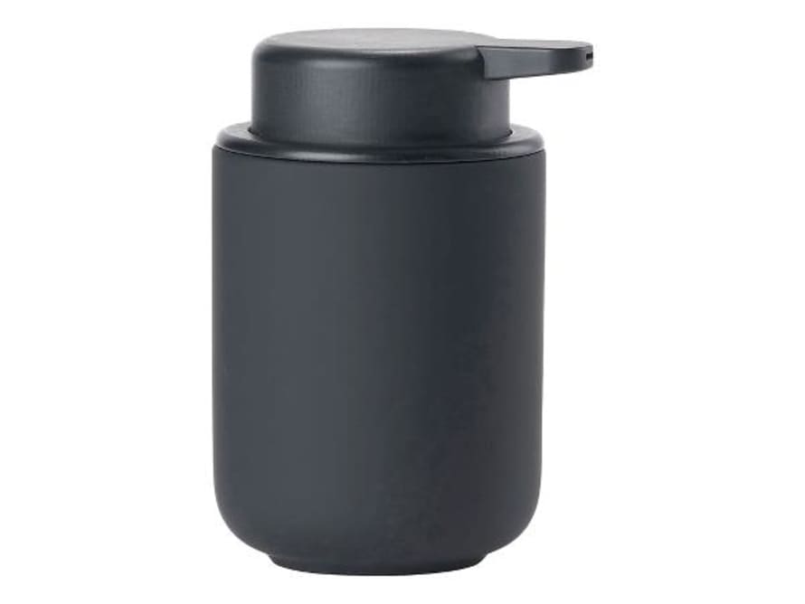 Zone Denmark Soft Matt Black Soap Dispenser 