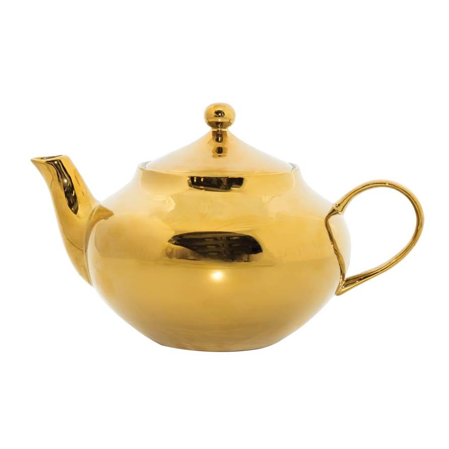 Urban Nature Culture Golden Good Morning Tea Pot