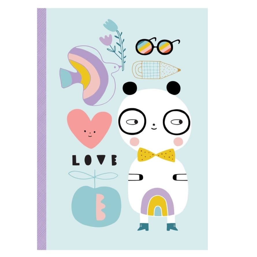 Petit Monkey Panda Love Notebook