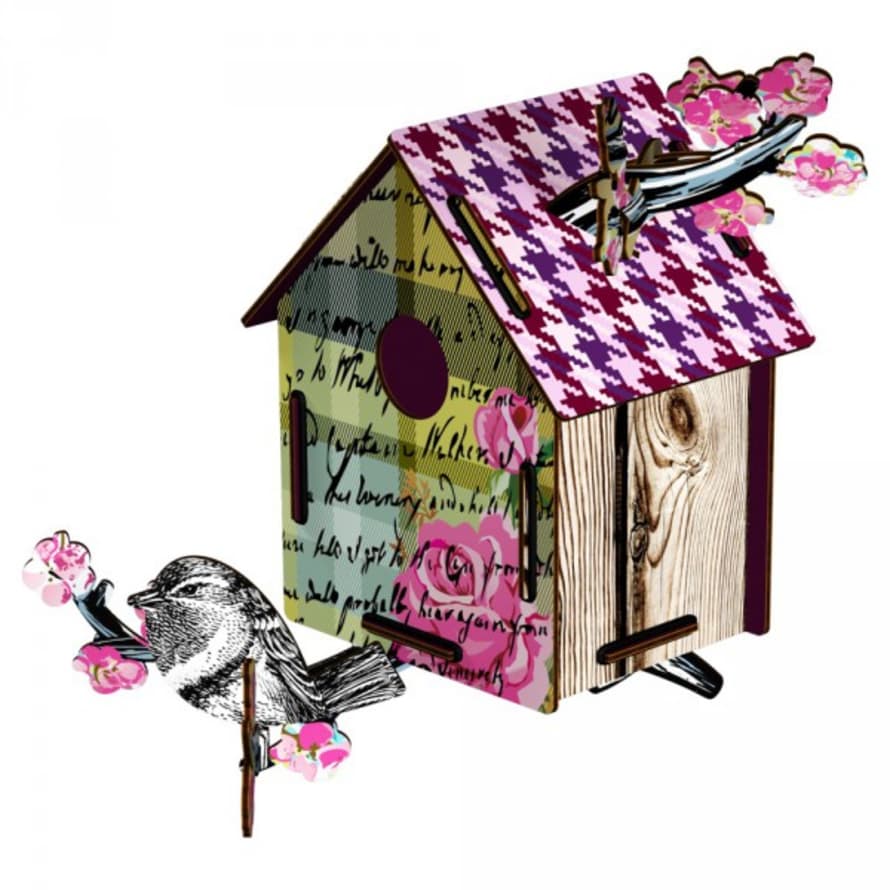 Miho Unexpected Things Romantic Resort Birdhouse for Wall Decoration