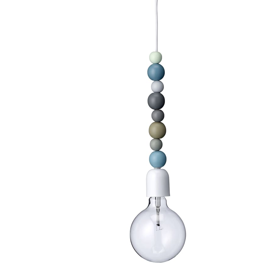 Made in Charme Wooden Balls Ceiling Lamp