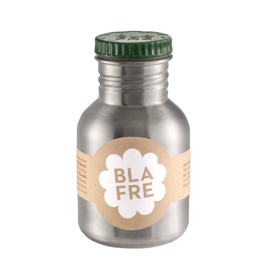 BLAFRE 300ml Dark Green Stainless Steel Bottle