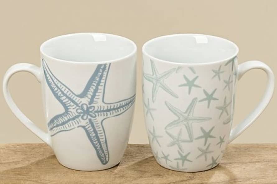 Porcelain Starfish Mug