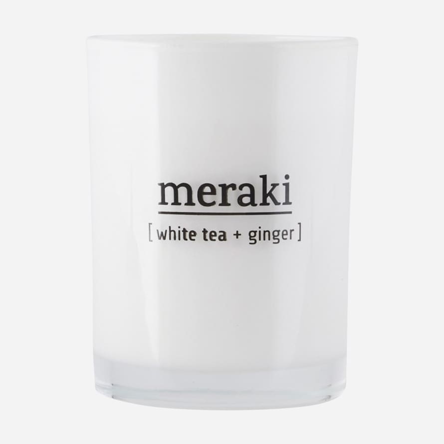 Meraki White Tea & Ginger Candle