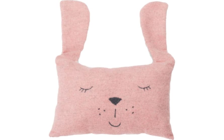 David Fussenegger Rose Bunny with Ears Kids Cushion