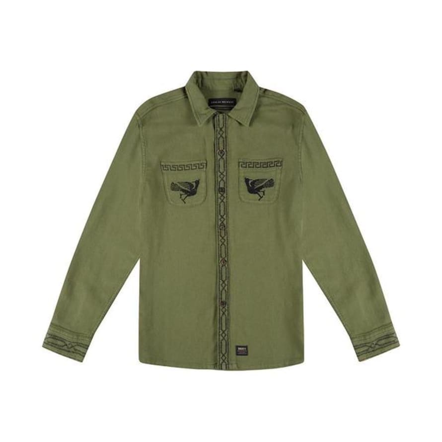 Deus Ex Machina Military Green Bloomers Dean Shirt