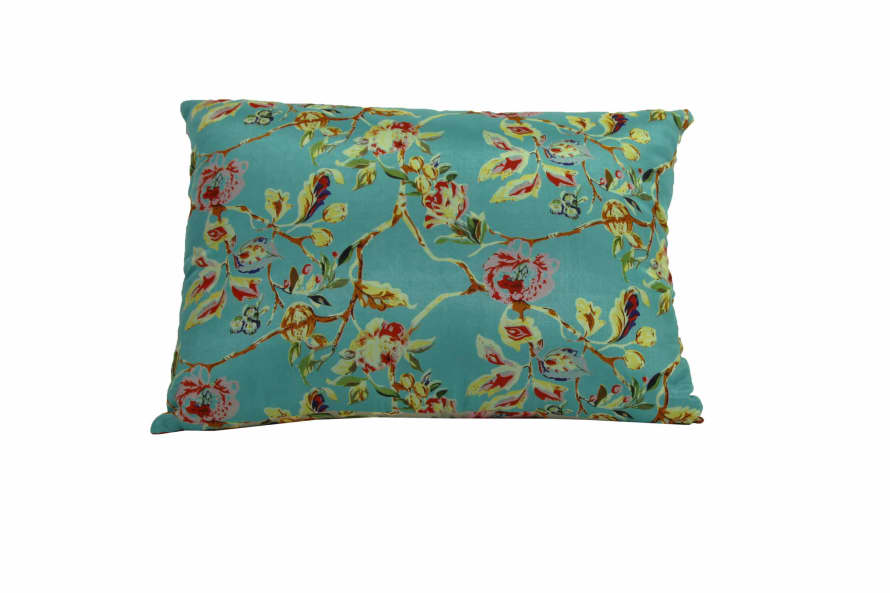 The Goround Floral Viscose Cushion