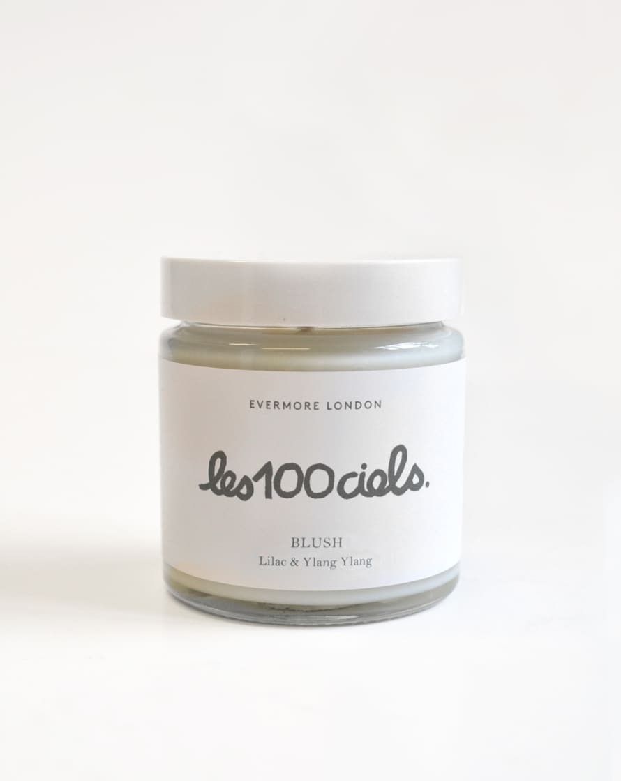 Les 100 Ciels Evermore x Les 100 Ciels Blush Coconut & Soy Wax Candle