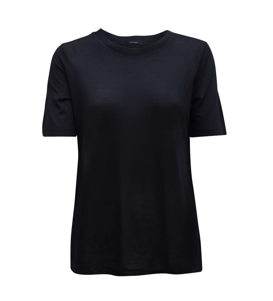 Oh Simple Black Tencel T-Shirt