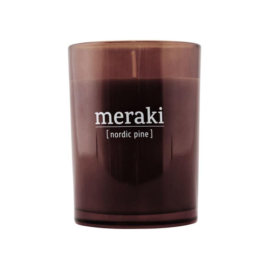 Meraki Large Nordic Pine Scented Candle