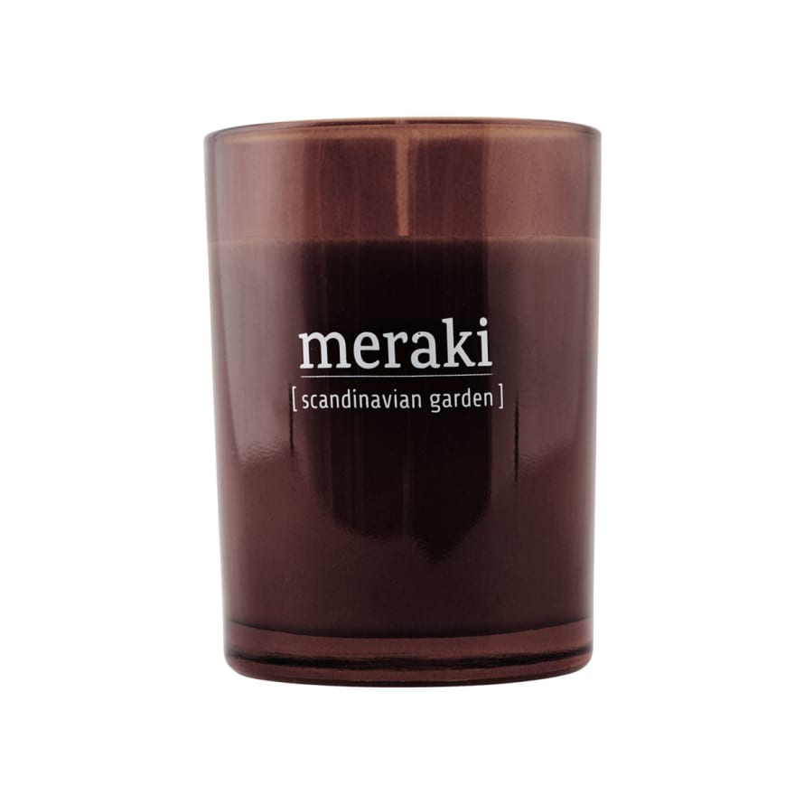 Meraki Large Scandinavian Garden Scented Candle