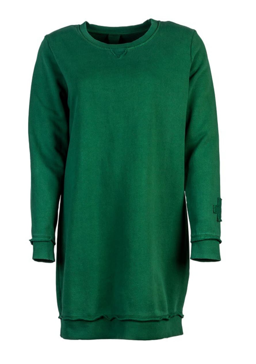 Stapelgoed Green Oversized Sweater/Tunic Teuntje
