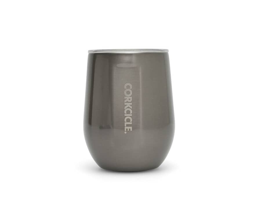 Corkcicle 355ml Gunmetal Stemless Coffee To Go Mug