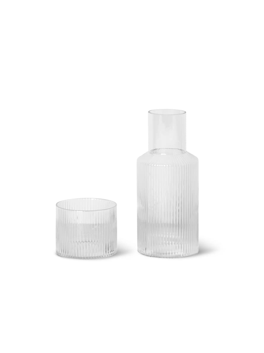 Ferm Living Small Ripple Carafe Set