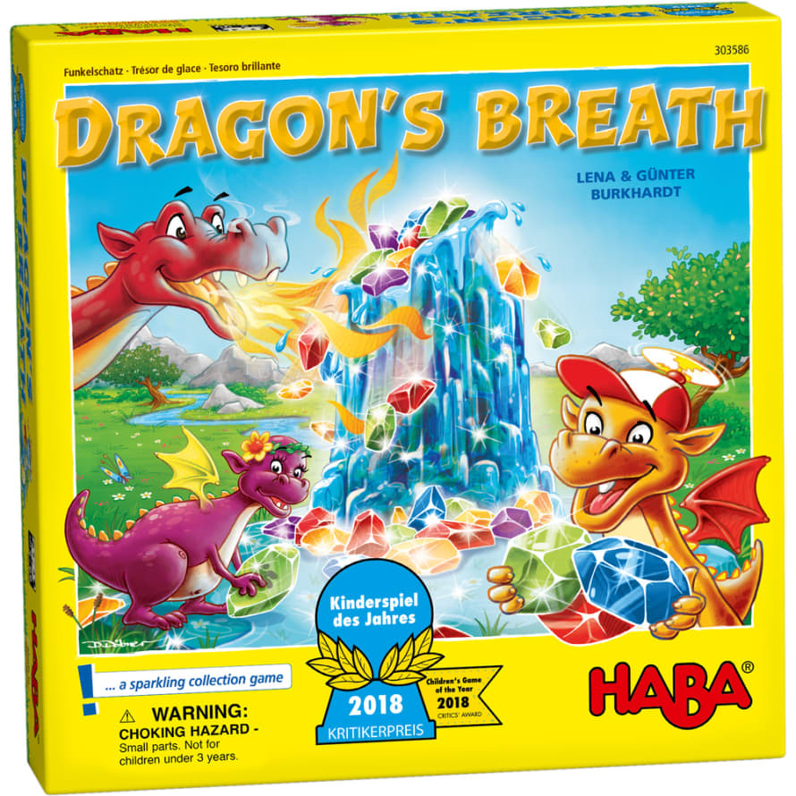 Haba Dragon Breath Shining Treasure Childrens Game