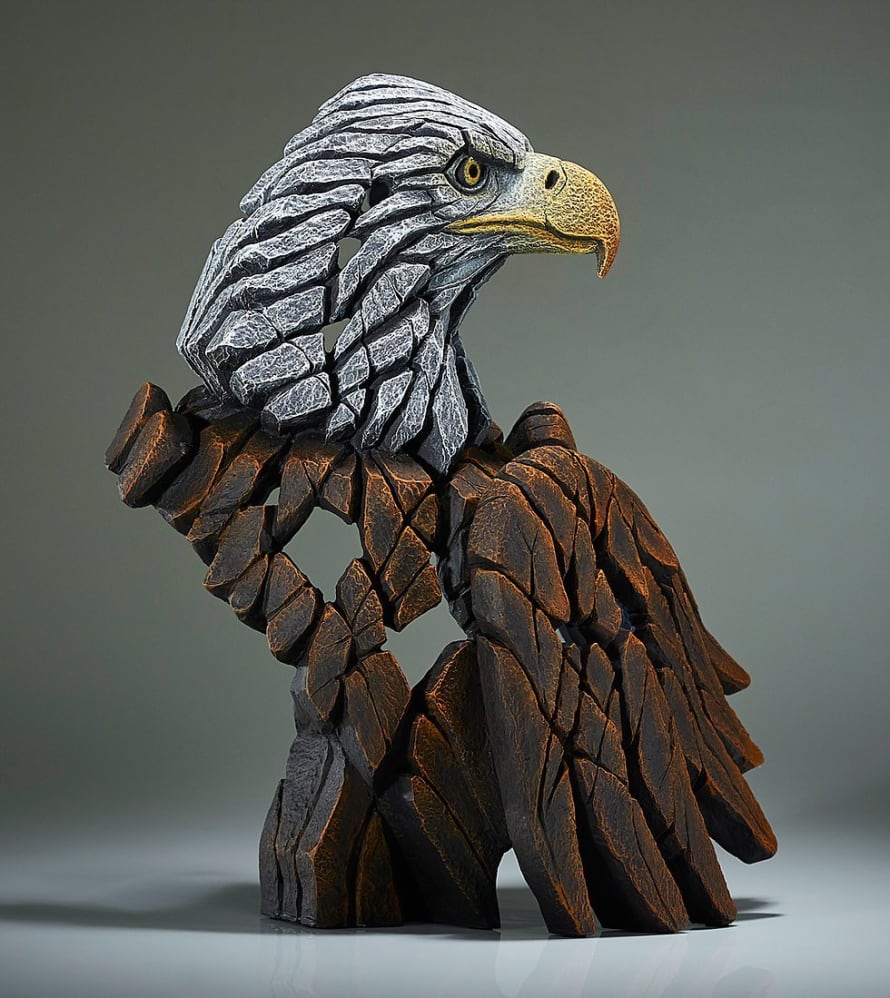 Edge Bald Eagle Sculpture By Matt Buckley