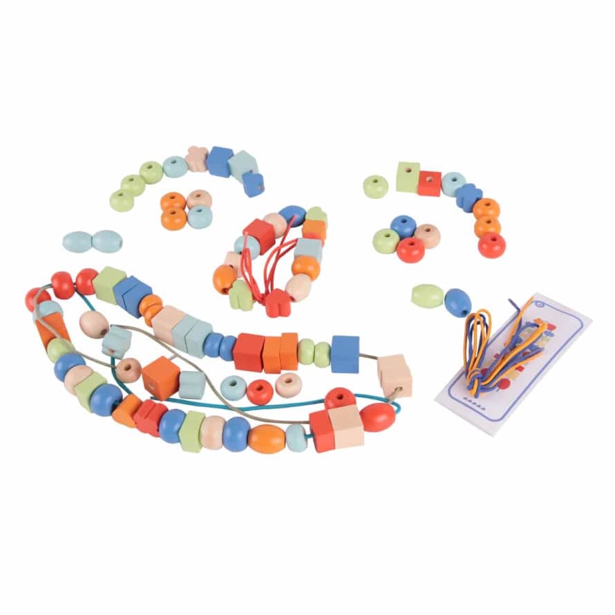 Classic World Beads and Shapes String Set