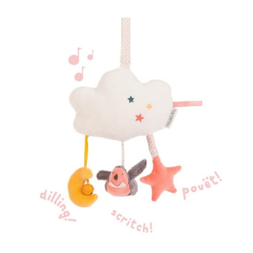 Moulin Roty Musical Activity Cloud Toy