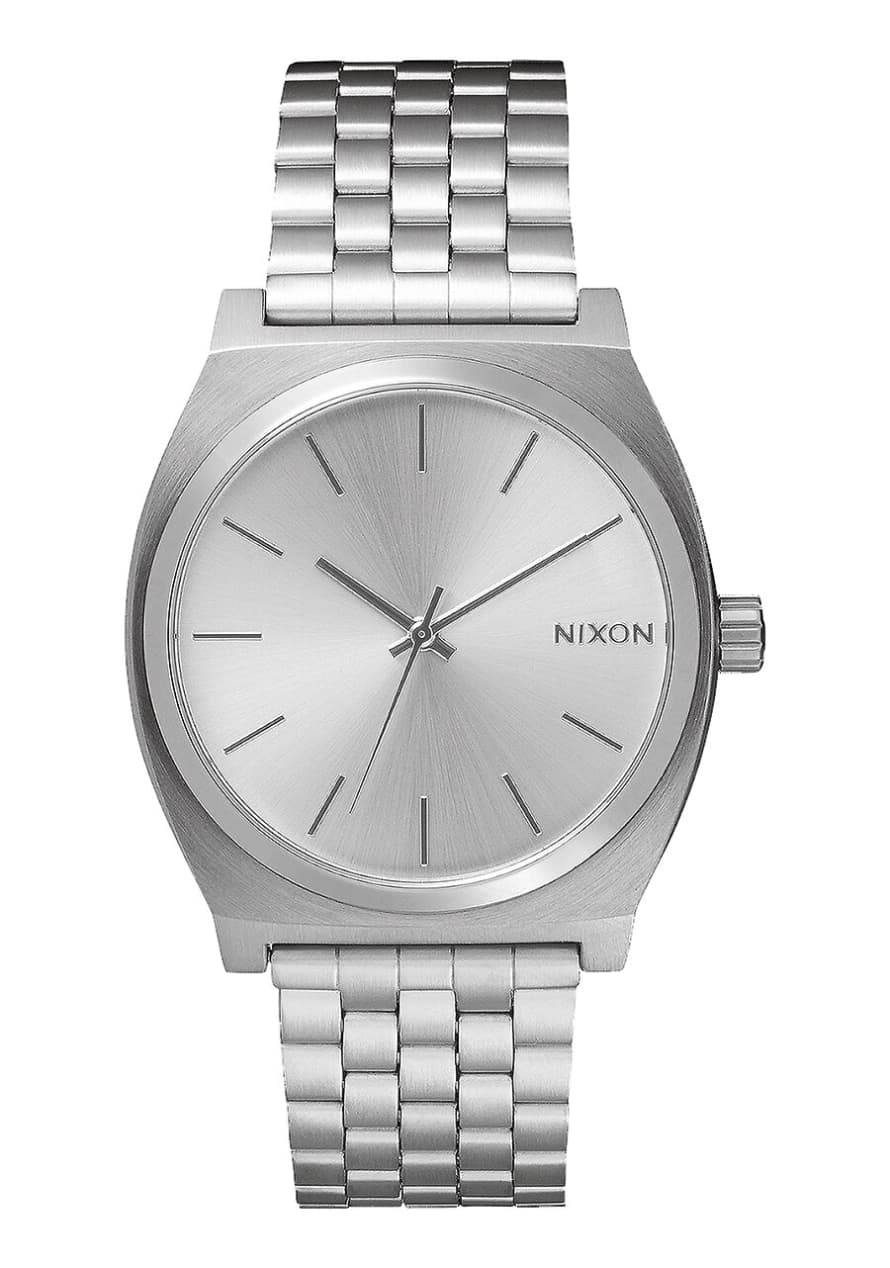 Nixon All Silver Time Teller Watch