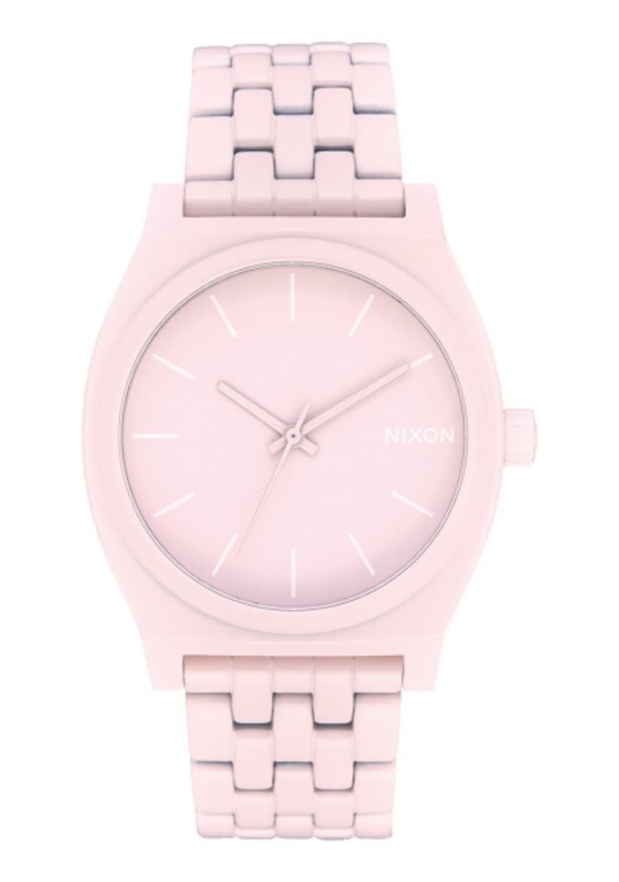 Nixon Pink All Matte Petal Time Teller Watch