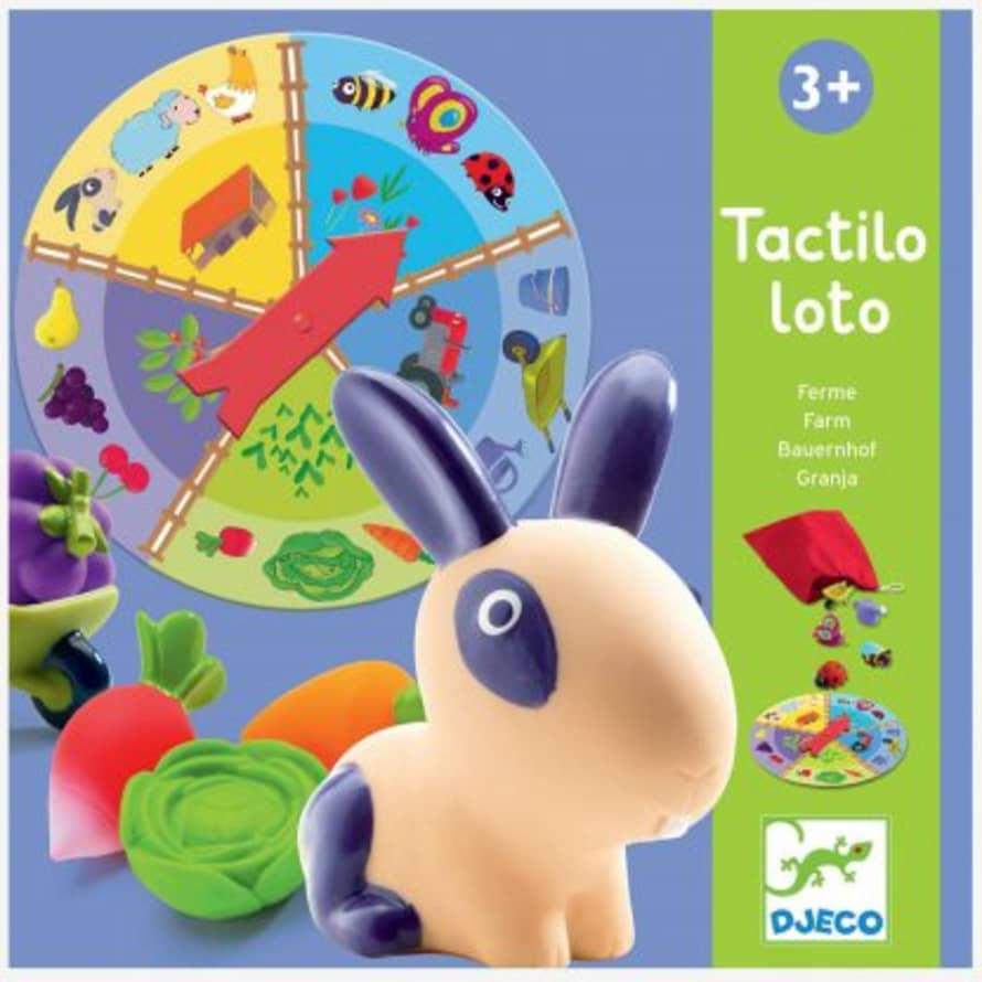 Djeco  Tactilo Loto Firm Discovery Game