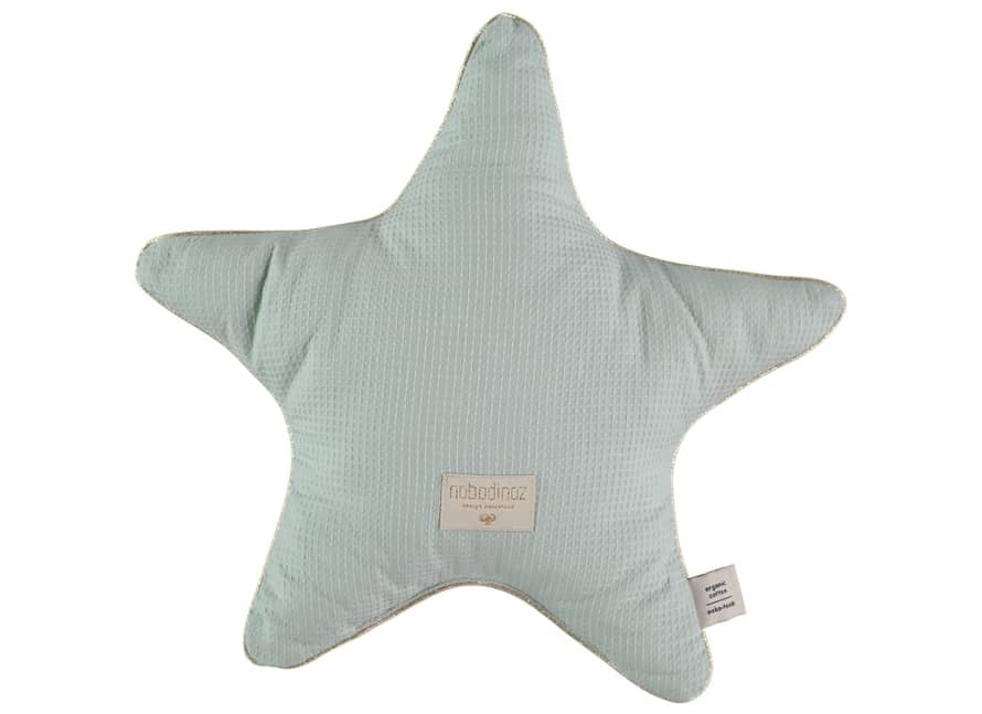 Nobodinoz Aqua Honeycomb Stella Aristote Cushion