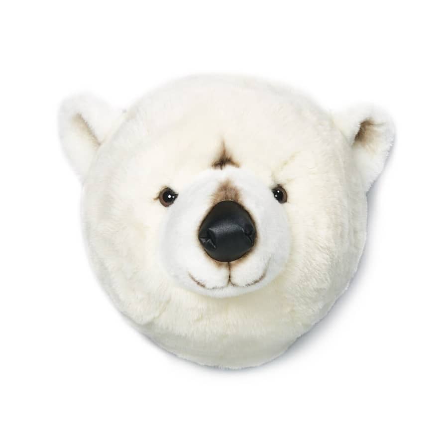 WILD & SOFT BIBIB White Bear Trophy Deco