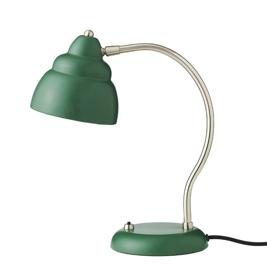 Superliving Bubble Table lamp Dark Green and Silver