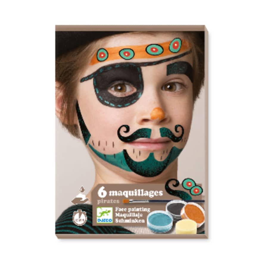 Djeco  Pirate Make-Up Box from 3 years