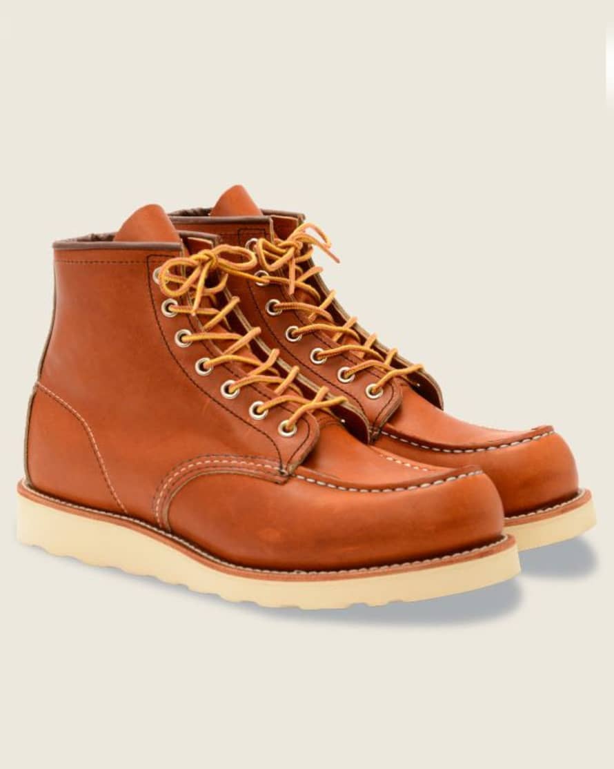 Red Wing Shoes Classic Gold Legacy 0875 Moc Toe Boot