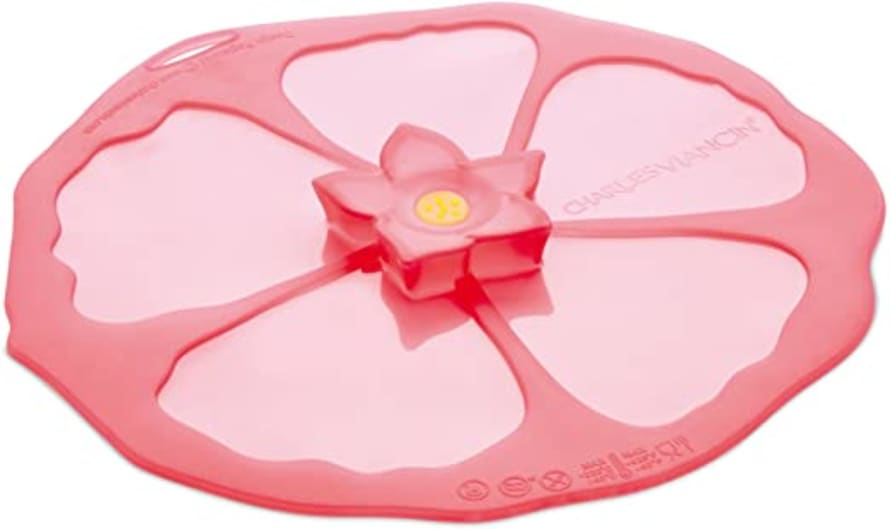 Charles Viancin Hibiscus Silicone Lid 11 Inch