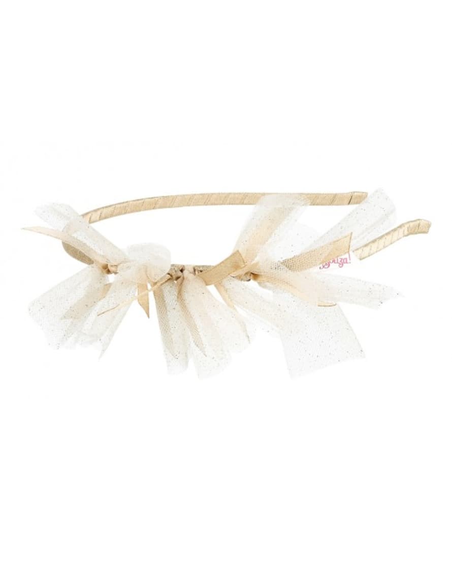 Souza Off White Diadem Heather Decoration