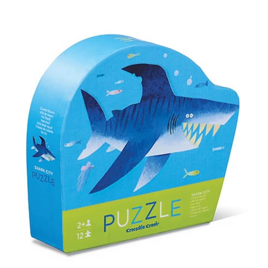 Crocodile Creek 12 Pcs Puzzle - Shark