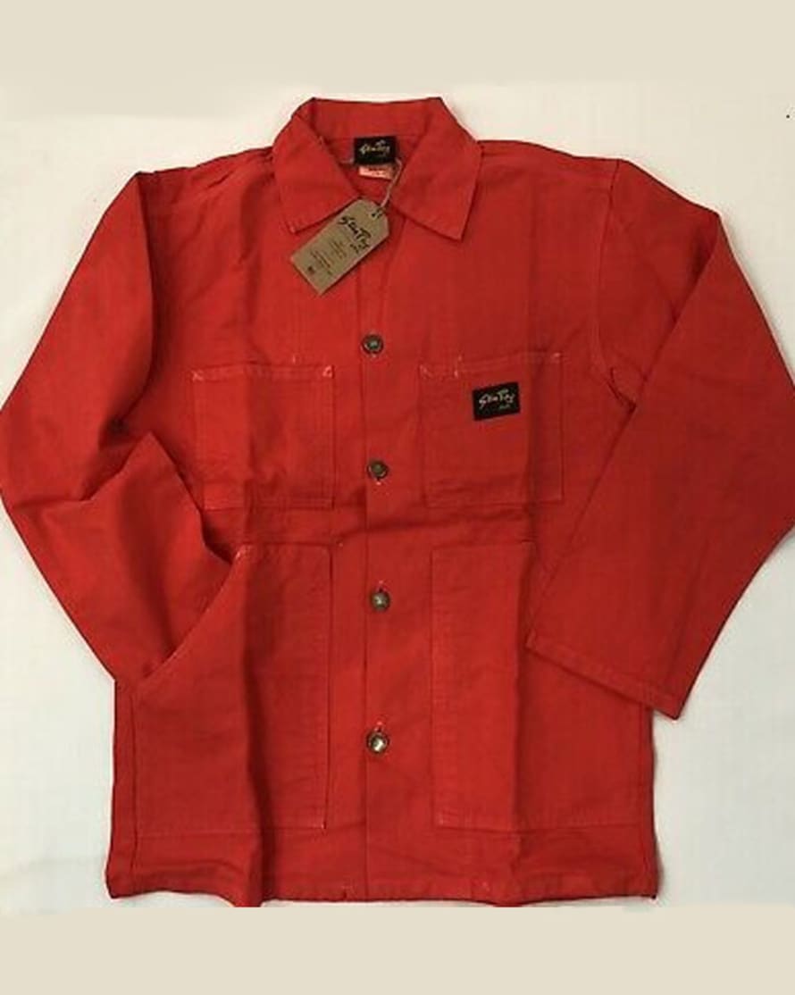 Stan Ray  Carpet Red Over Dye Coat