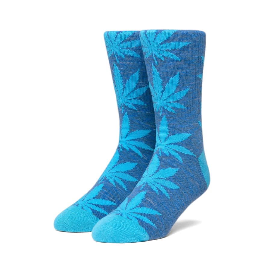 HUF Melange Plantlife Socks - Olympian Blue 