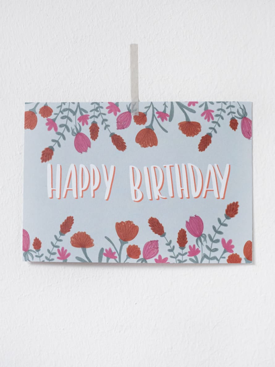 Loretta Cosima Postcard Happy Birthday *Adalie* Set of 10