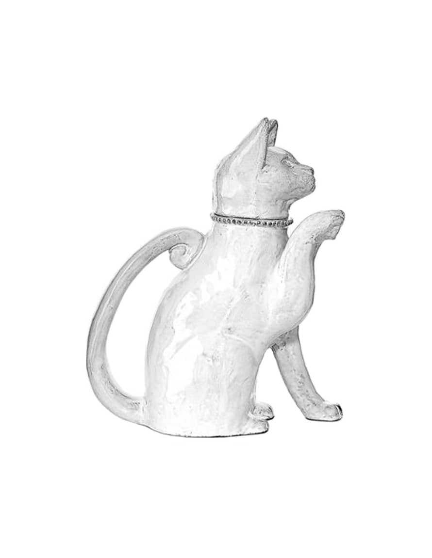 Astier De Villatte Handmade Cat Teapot