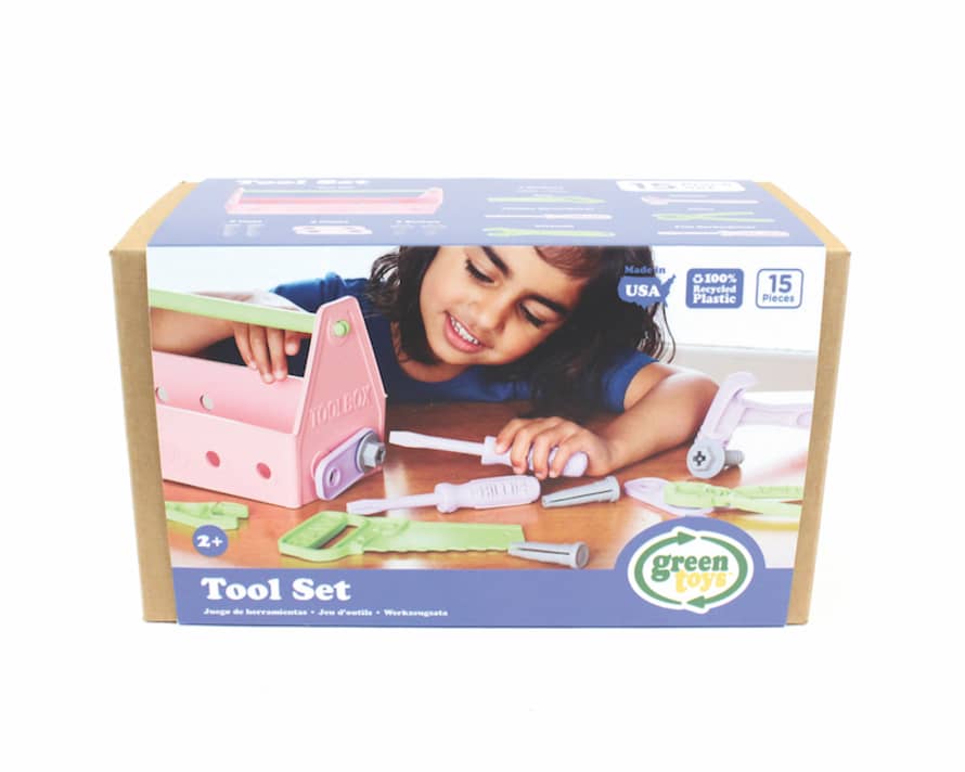 Green Toys  Pink Tool Box