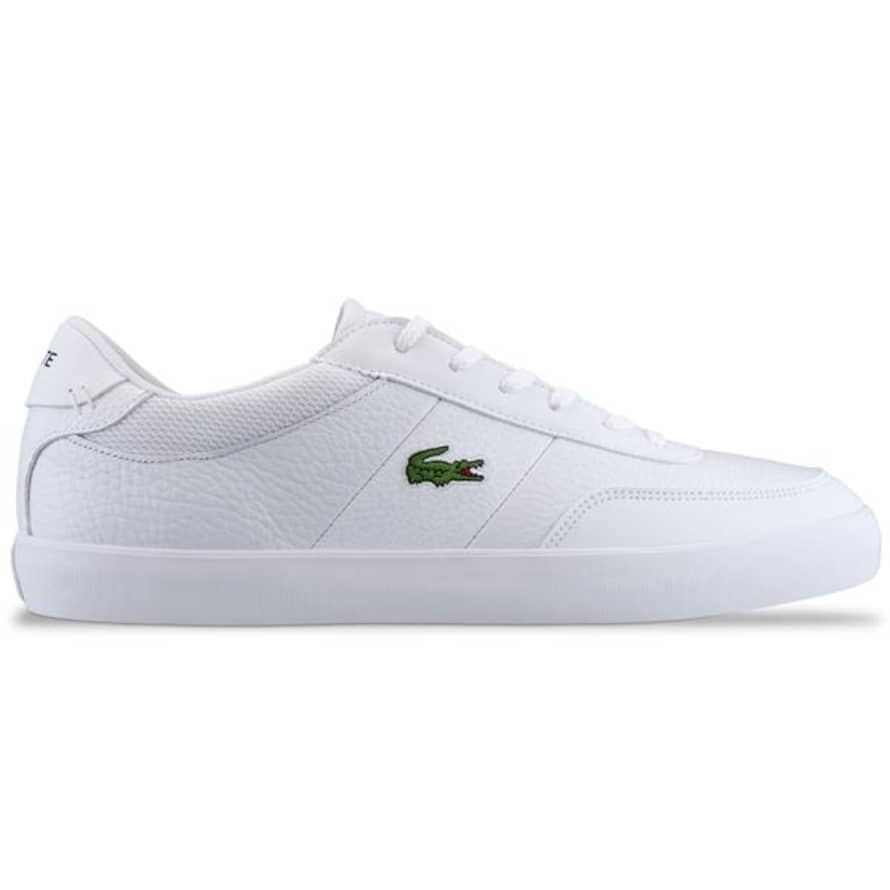 Lacoste Court Master 120 Leather Trainer White