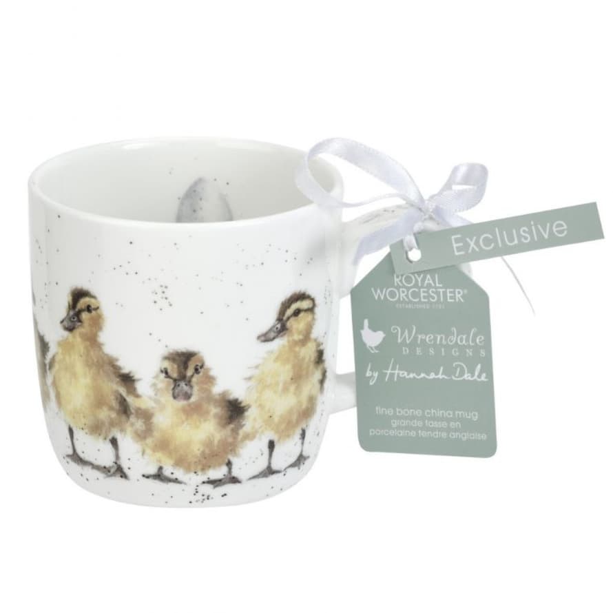 Wrendale Royal Worcester Just Hatched Ducks Mug