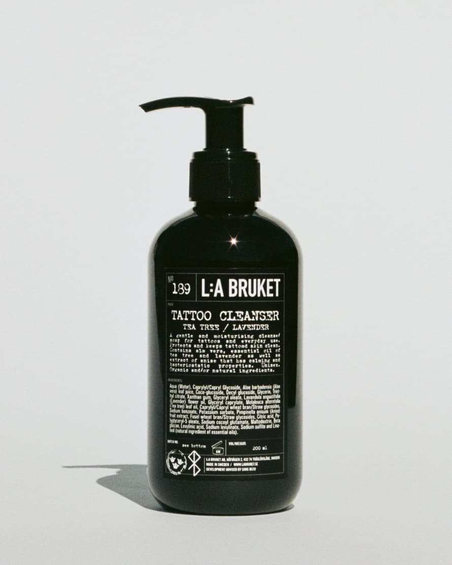 L:A Bruket Tattoo Cleanser Soap - Tea Tree / Lavender 