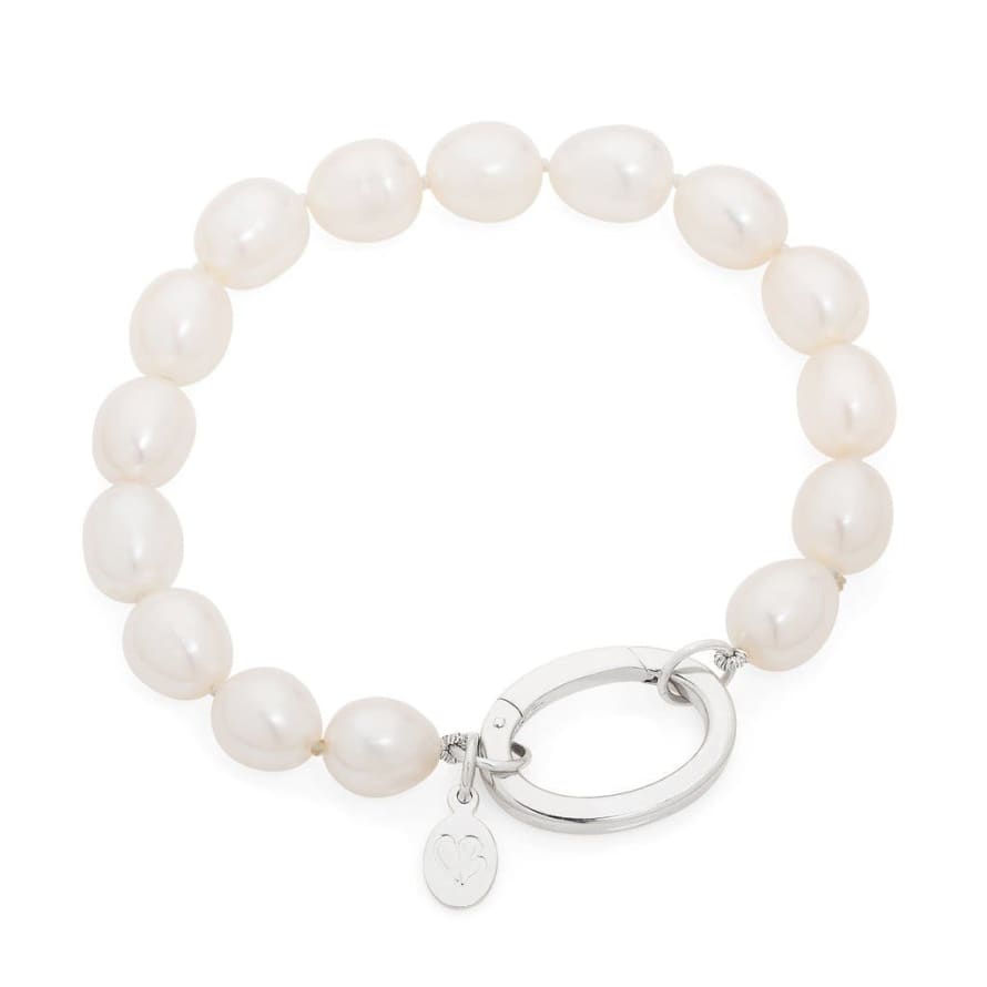 Claudia Bradby Sophia White Pearl Bracelet