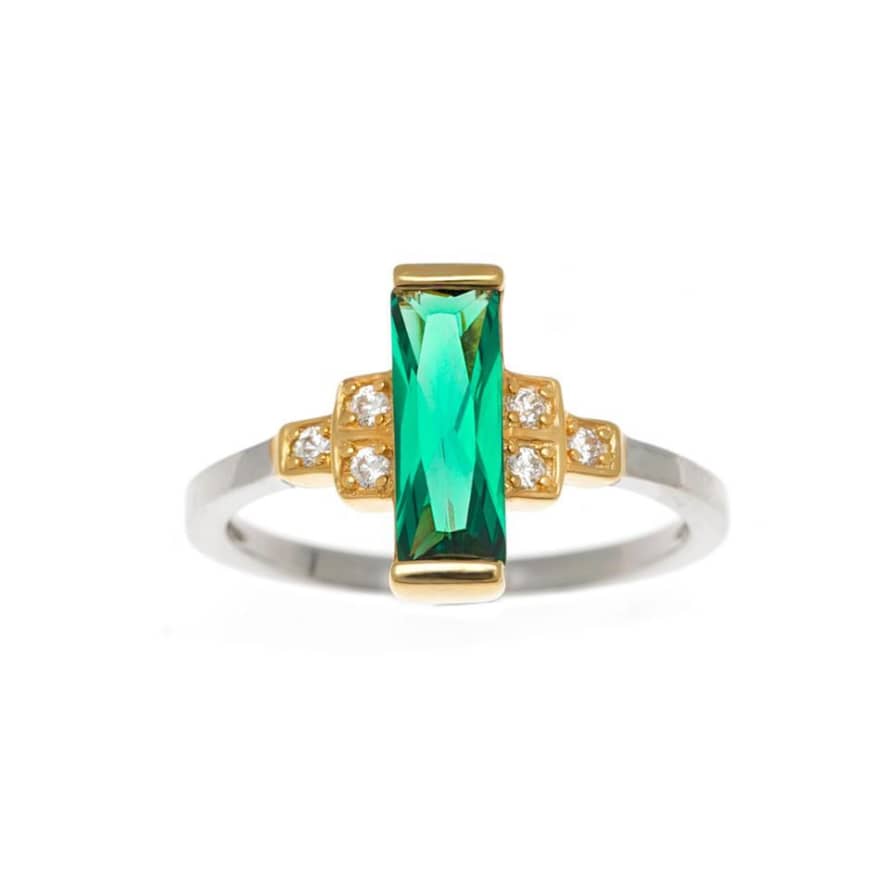 V by Laura Vann Audrey Green Ring