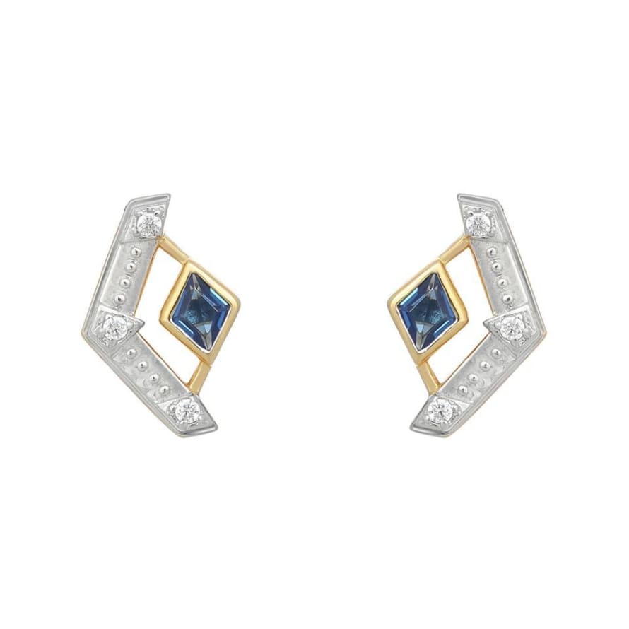 V by Laura Vann Esme Blue Earrings